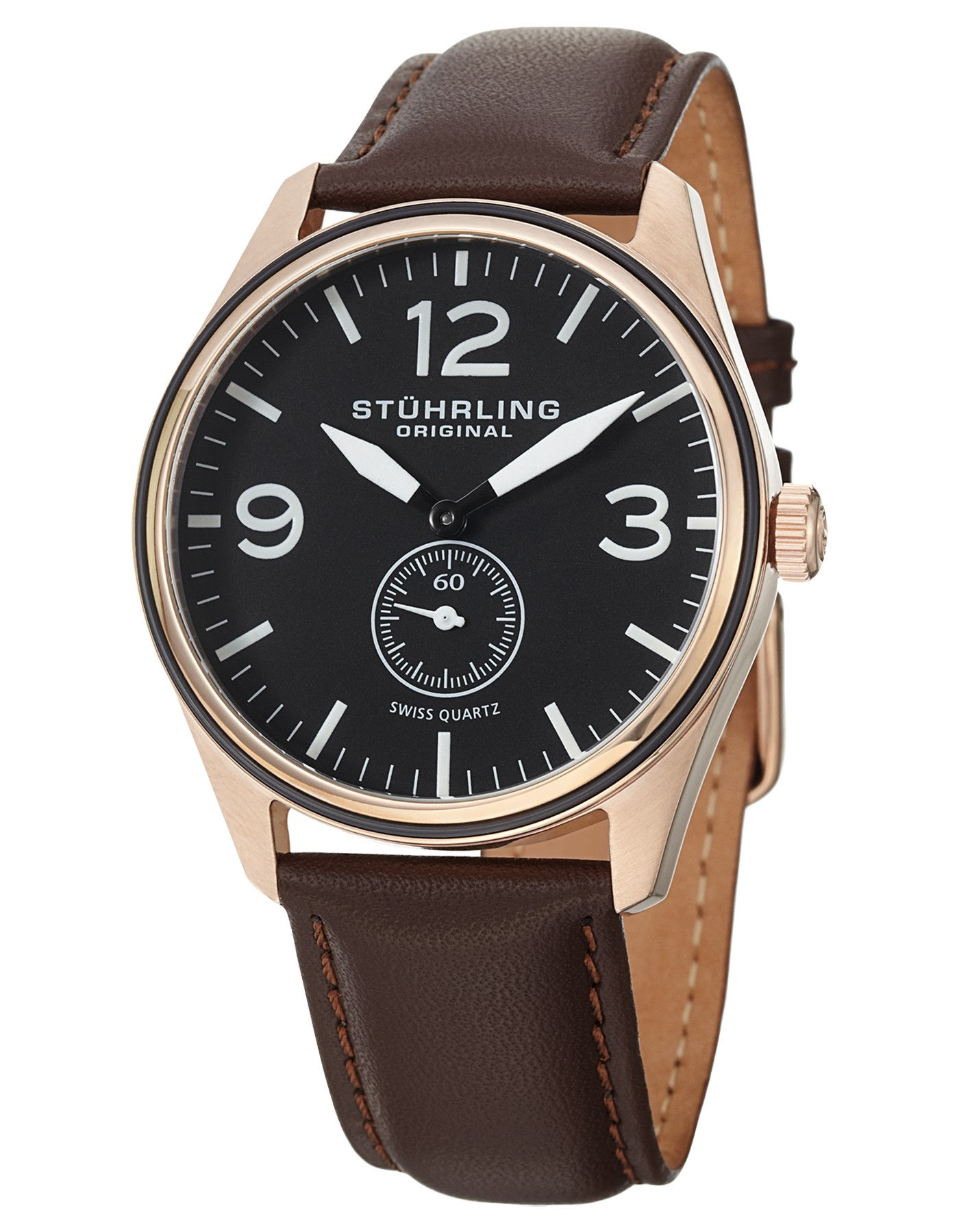 Stuhrling Original Aviator Swiss Quartz