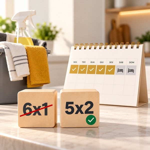Fim da escala 6x1 no emprego doméstico