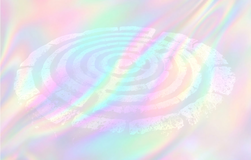 Stone Labyrinth on Holographic Silk - Light.png
