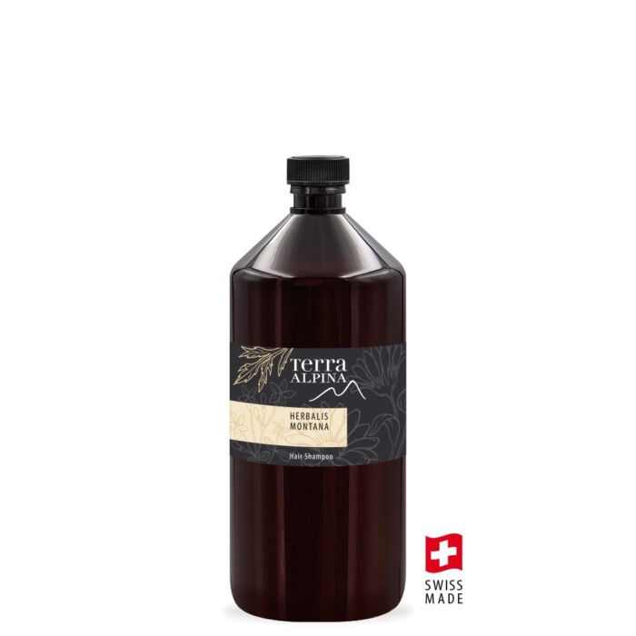 Terra ALPINA Hair Shampoo 1 Liter Refill Herbalis Montana