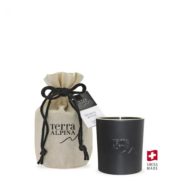 Terra ALPINA Room Aroma Candle 230g Edelweiss Mystica