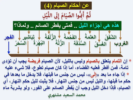 (764) 30/5/2017 عن أحكام الصيام (4)