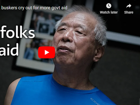 Blind masseurs, buskers cry out for more govt aid