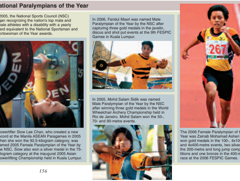 Paralympic sports: International paralympic events and achievements
