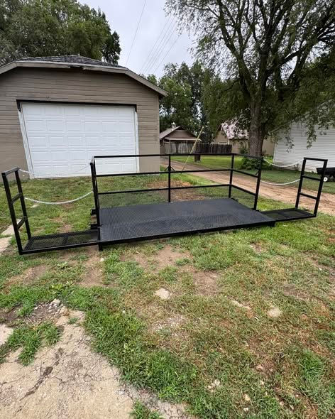 5’ x 10’ Telehandler Platform w/ Slide Outs
