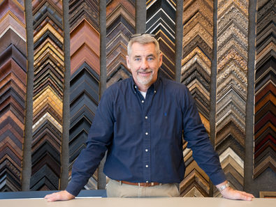 Commercial Branding Photos for Picture Framing Business in Mooresville, NC