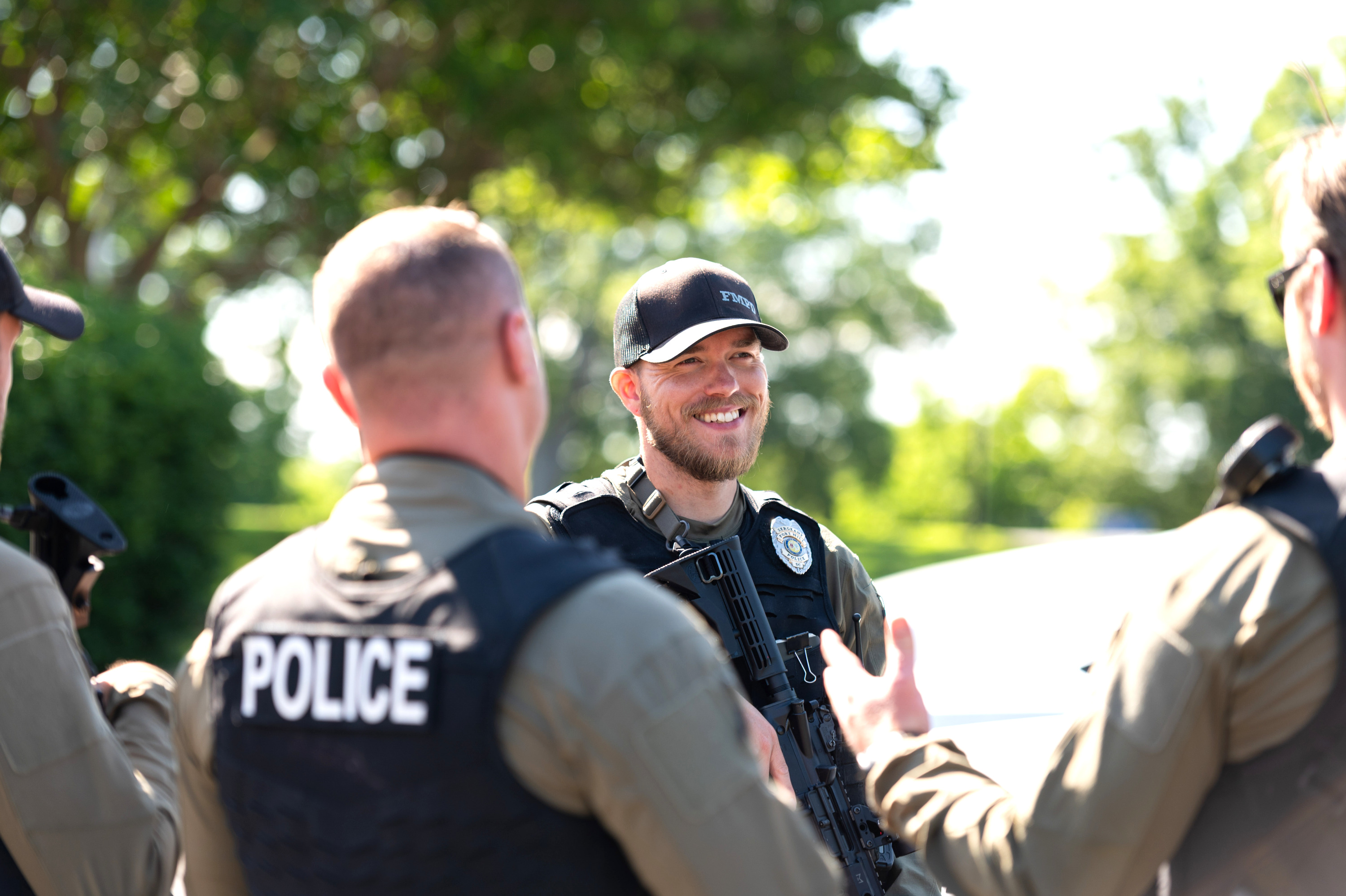 Commercial photography for police department in ft. mill, south carolina.