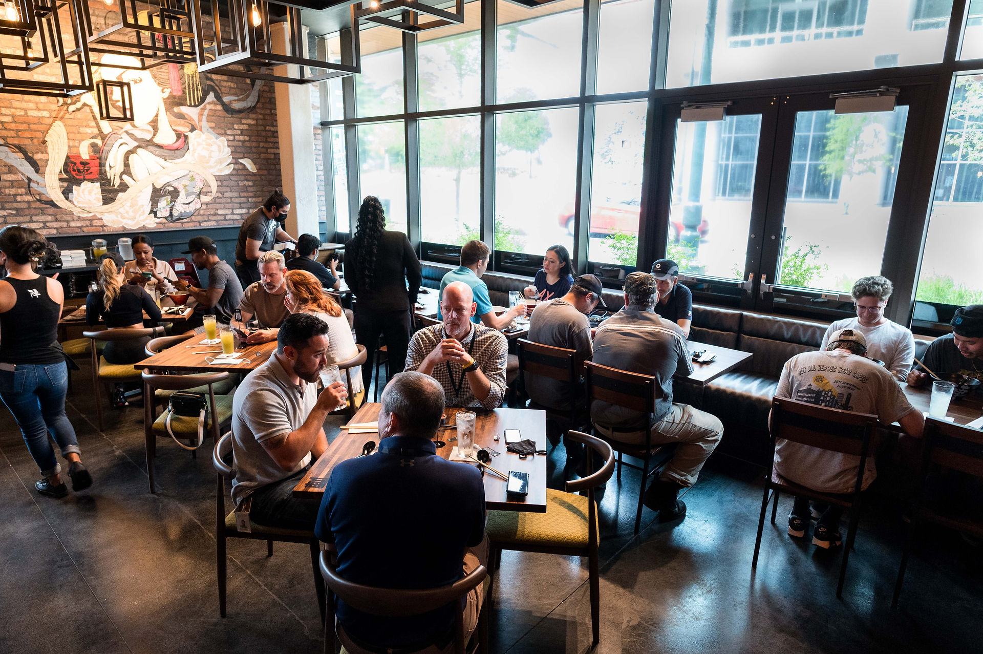 Charlotte Grand Opening Event Photography for JINYA Ramen Bar at South Park | Charlotte Event Photographer