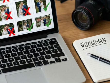 Culling in de trouwfotografie: Wat het is en waarom het belangrijk is