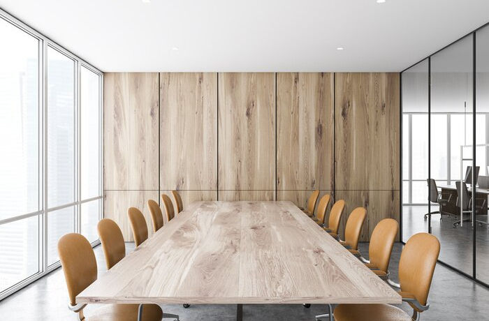 woody meeting room