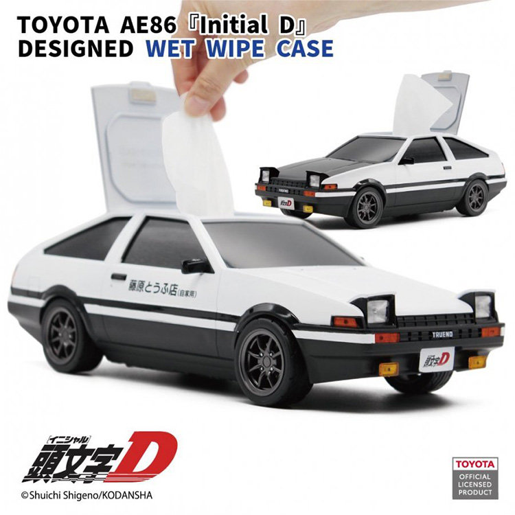 頭文字D》AE86 紙巾盒：擺得仲「飛」得！