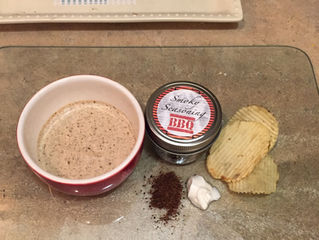 Totally addictive smoky dip/sandwich spread
