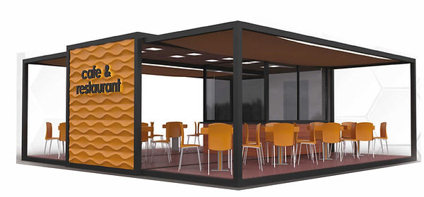 container restaurant