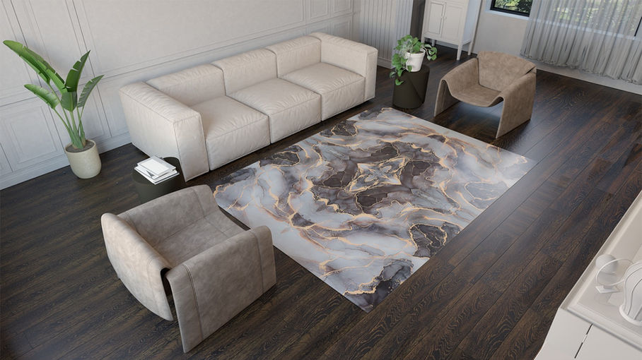 Panneaux mélaminés décorés faux marbre