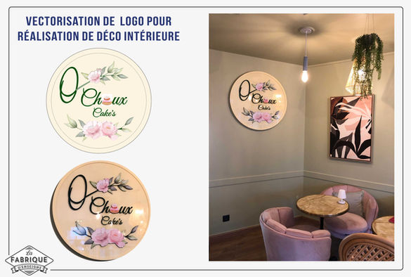 logo / création logo / identité visuelle / création graphique / designer / graphiste / charte graphique / logo sur mesure / communication / publicité / marquages adhésif / décoration intérieure