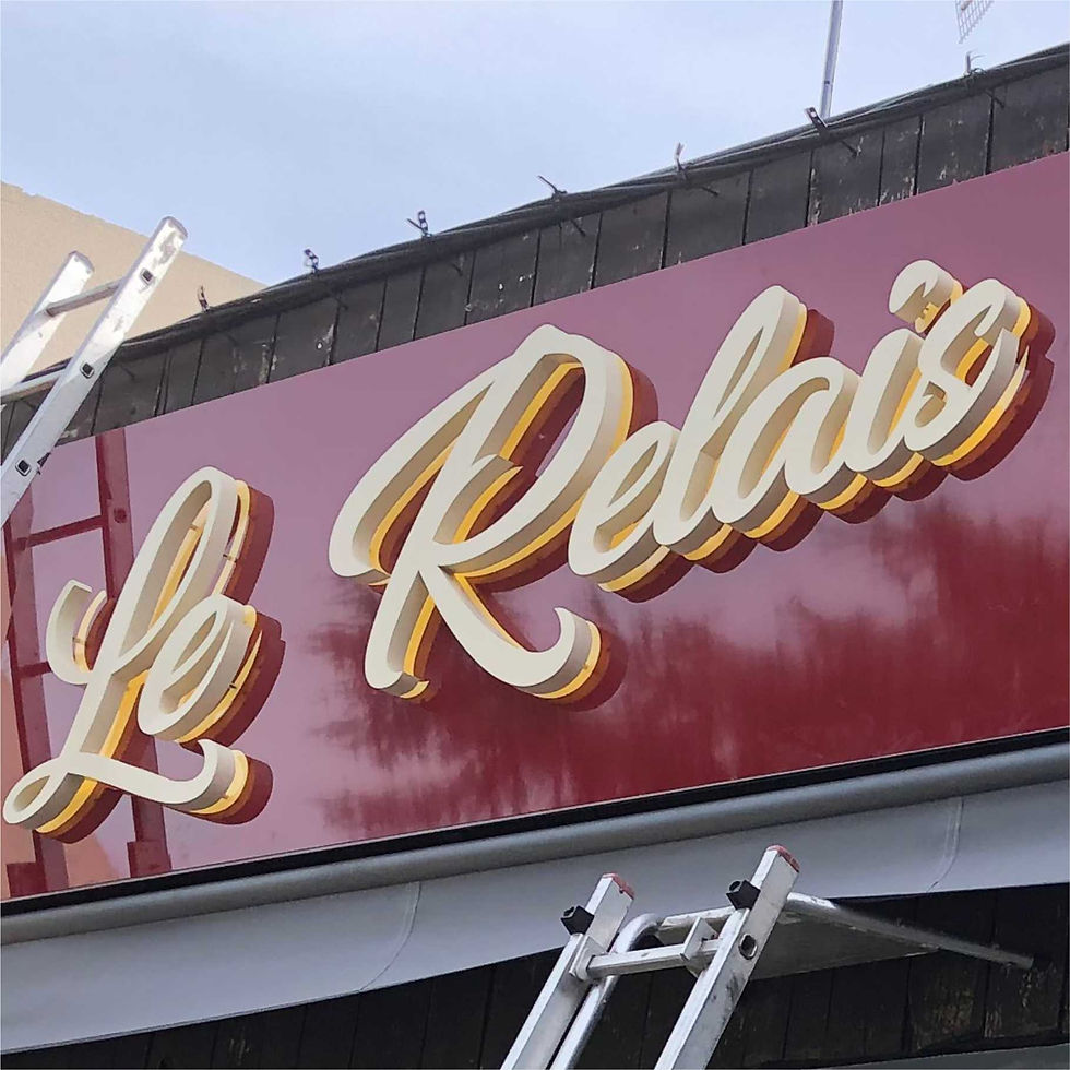 Lettres boîtiers métal
