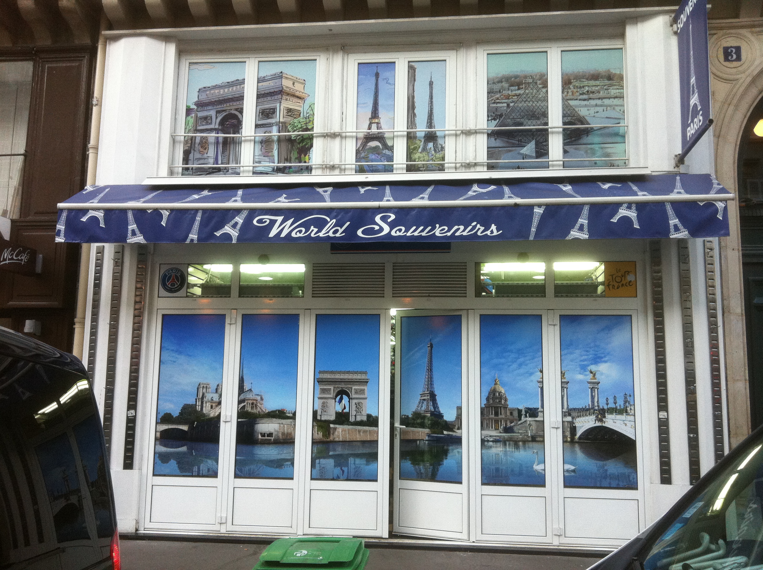Décor de vitrines