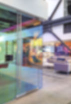 vitre colorée