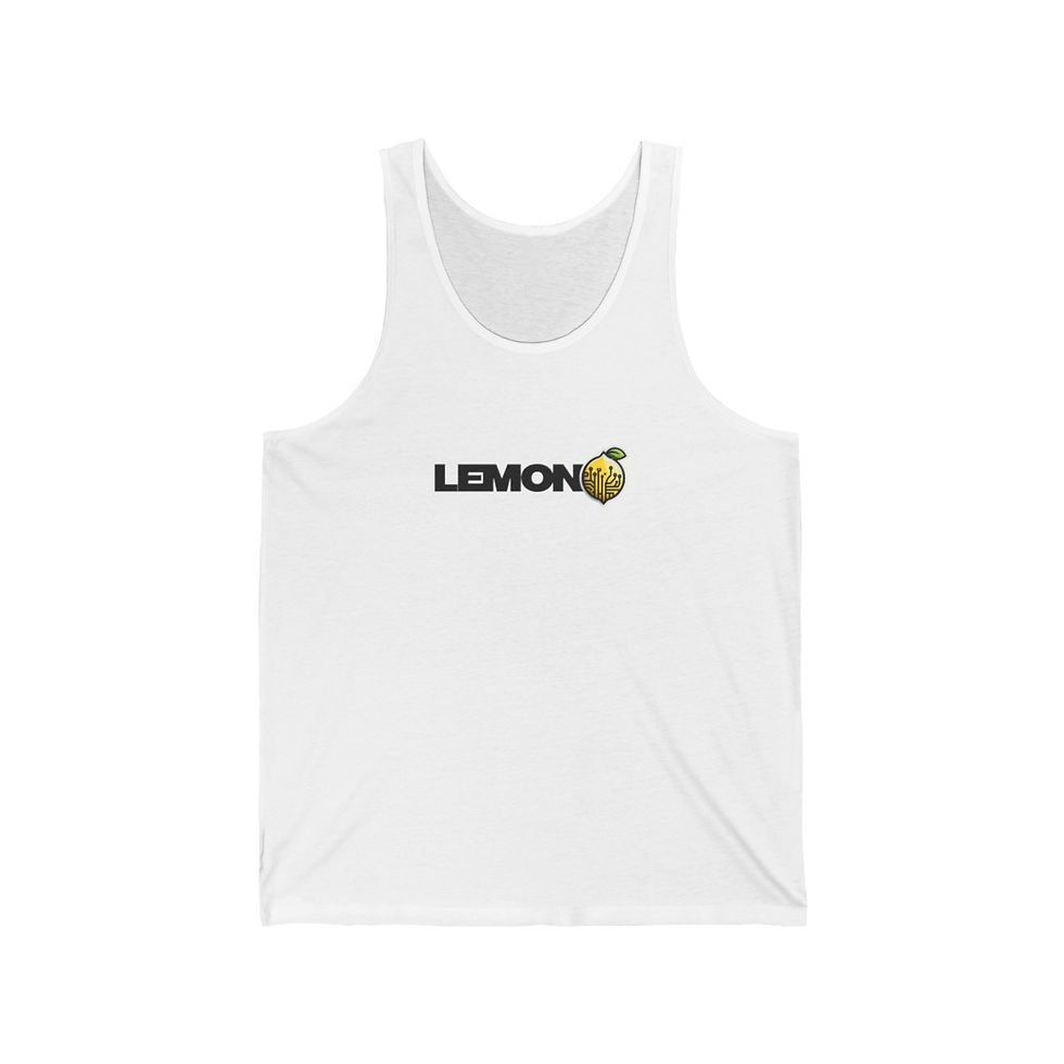Lemon Unisex Jersey Tank