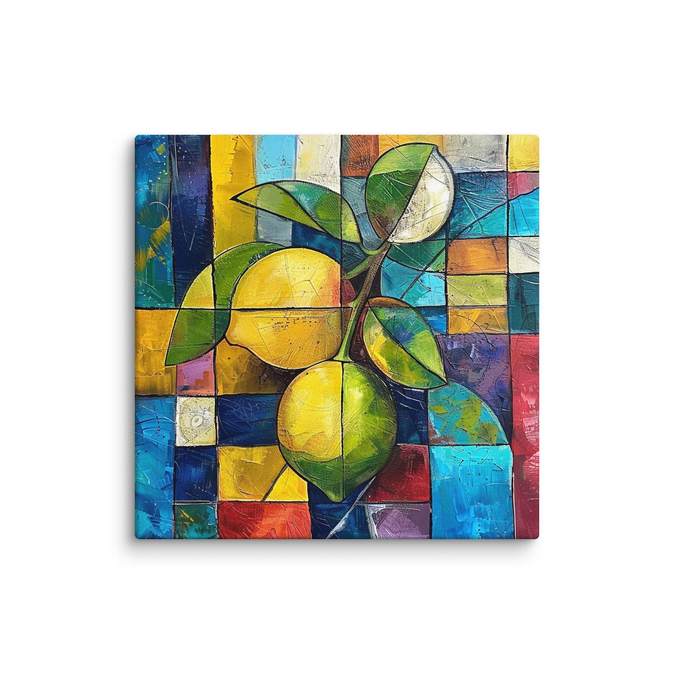 Thumbnail: Lemon Canvas - Art 004- Limited Edition