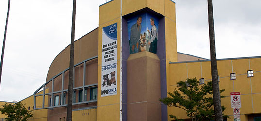 Exterior of South LA clnic building