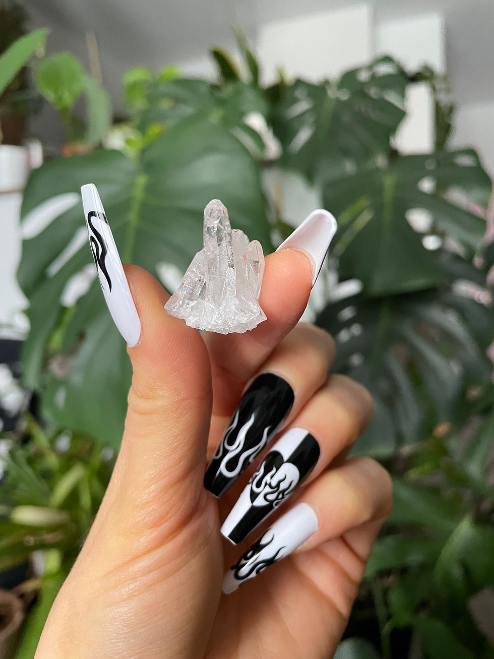 Miniature : Mini grappe de Quartz transparent 