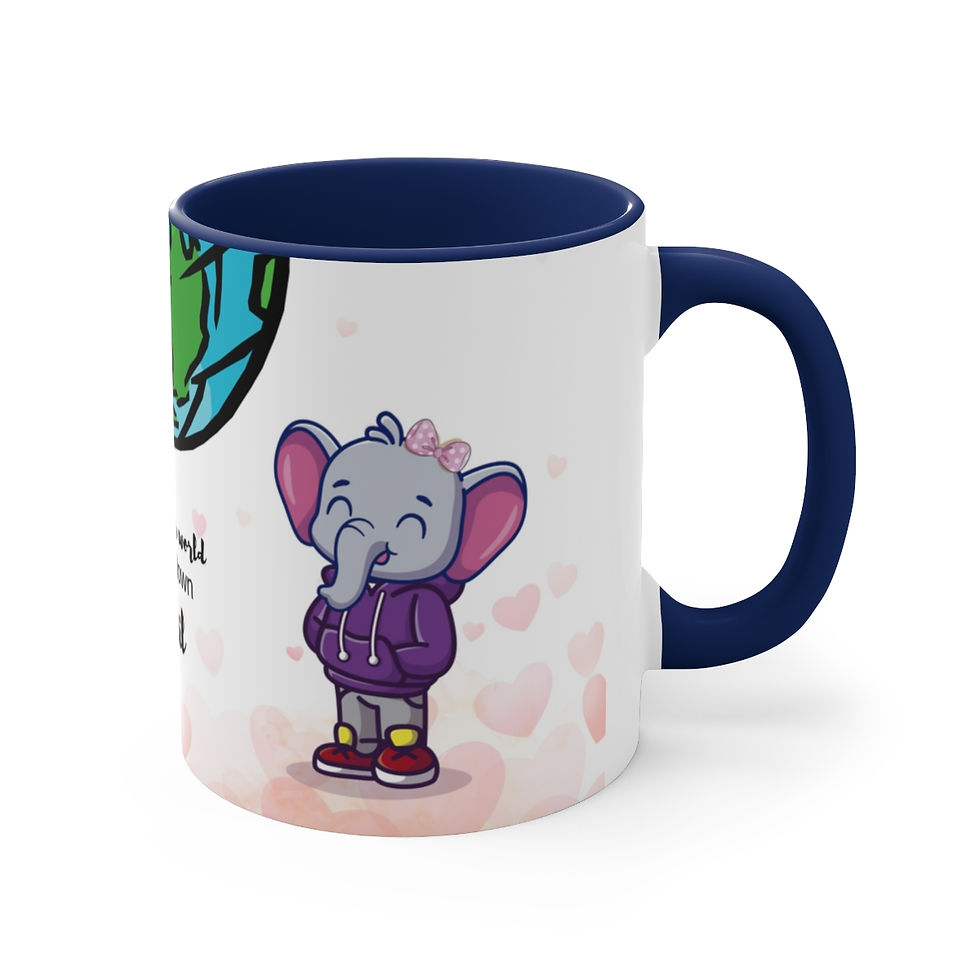 Miniatura: Personalize Elephant Coffee Mug 11oz, Cute Mug of Coffee