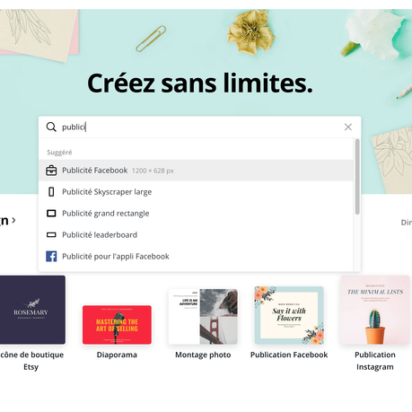 Faciles, gratuits, des visuels graphiques avec CANVA. Où les imprimer ? Chez Imprimerie 91 !