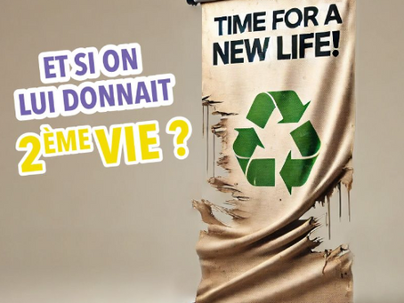 L'offre unique de recyclage de votre vieux roll up