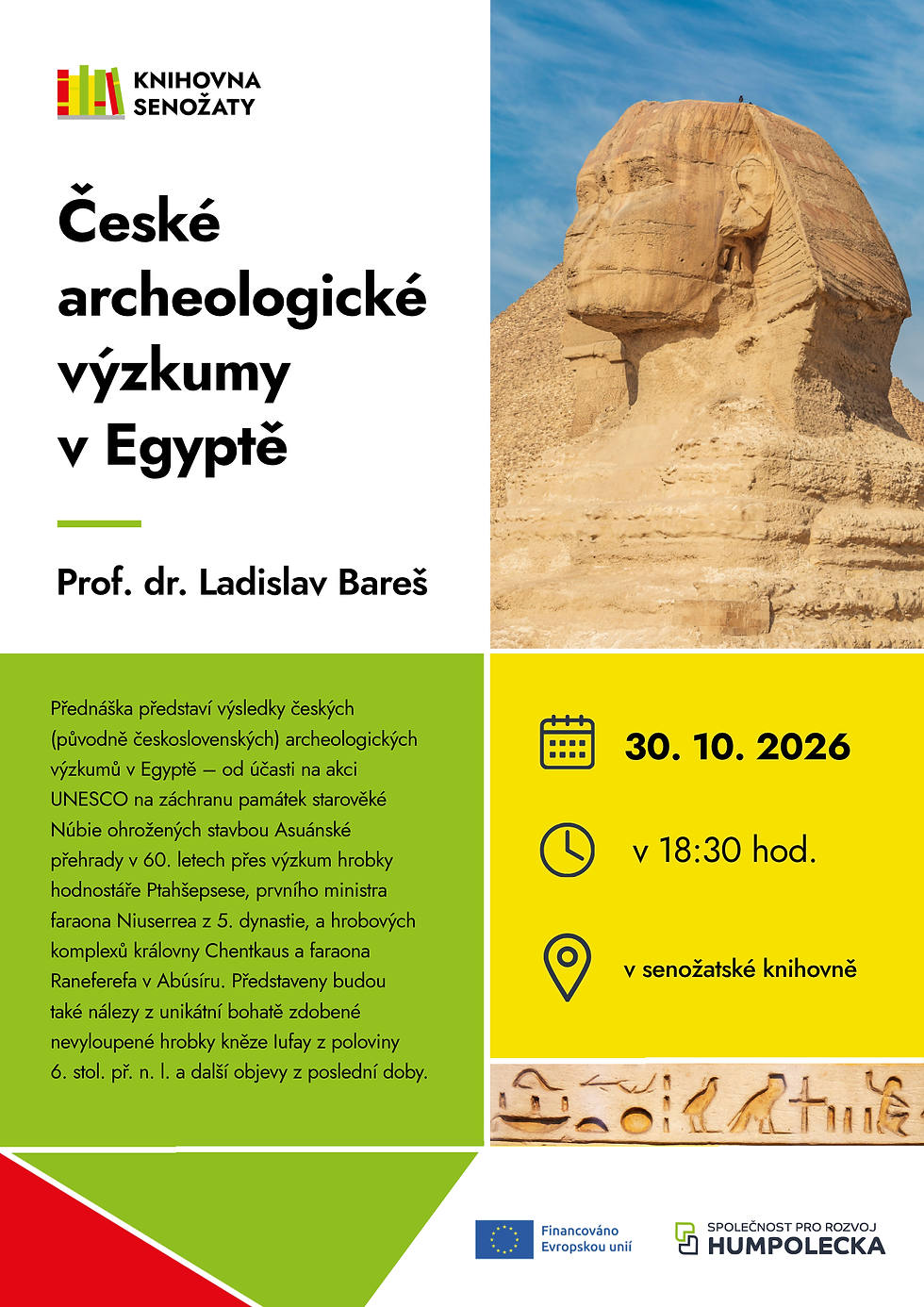 České archeologické výzkumy v Egyptě