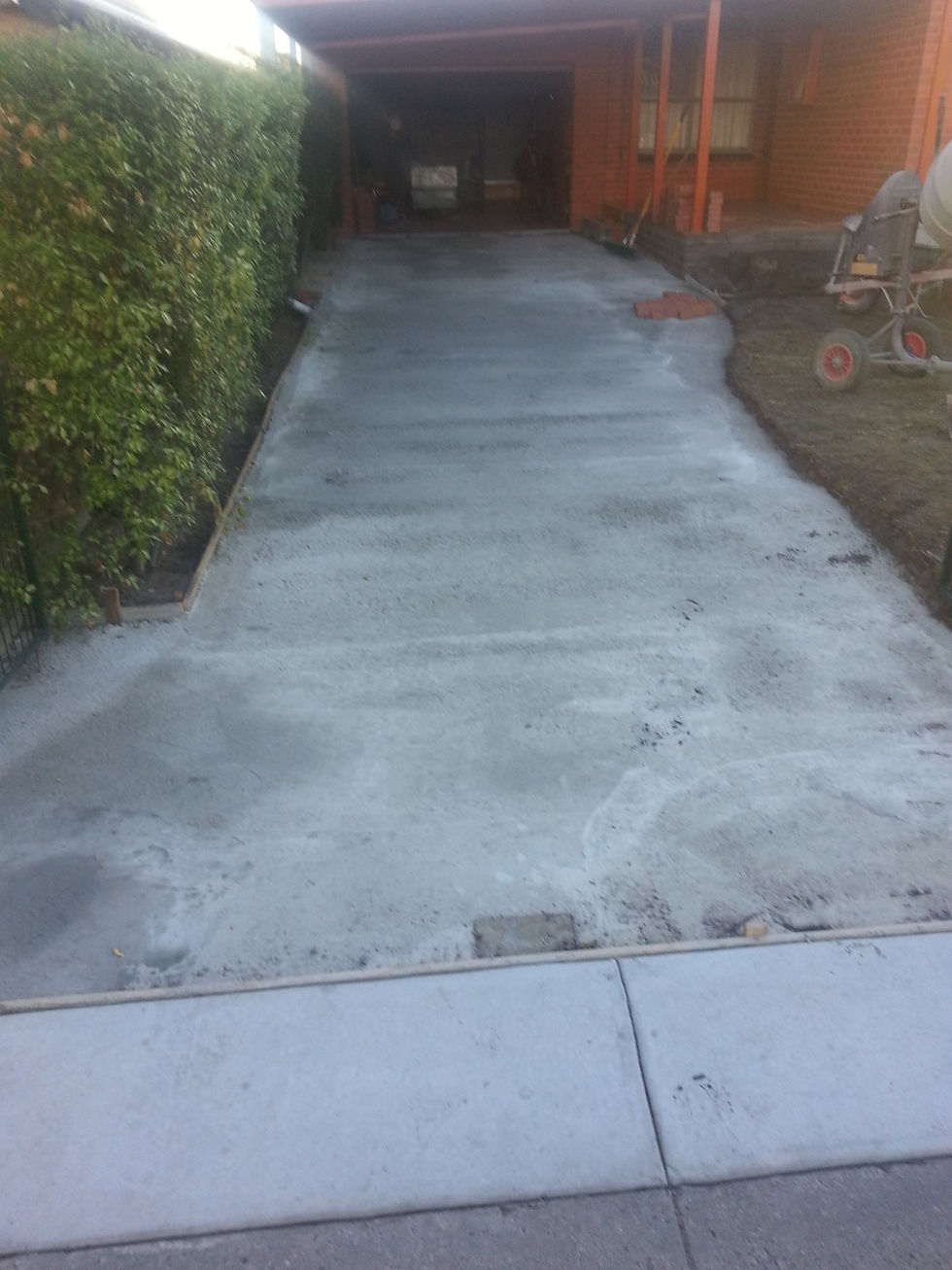 concrete base 1