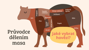 Průvodce dělením a druhy masa: Jaké vybrat hovězí?