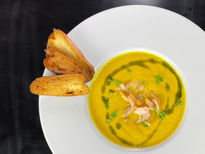 Vánoce s Rybí zahradou: Sametová rybí polévka