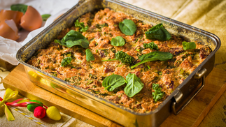 Velikonoční nádivka 2× jinak: S uzeným masem, nebo tofu 