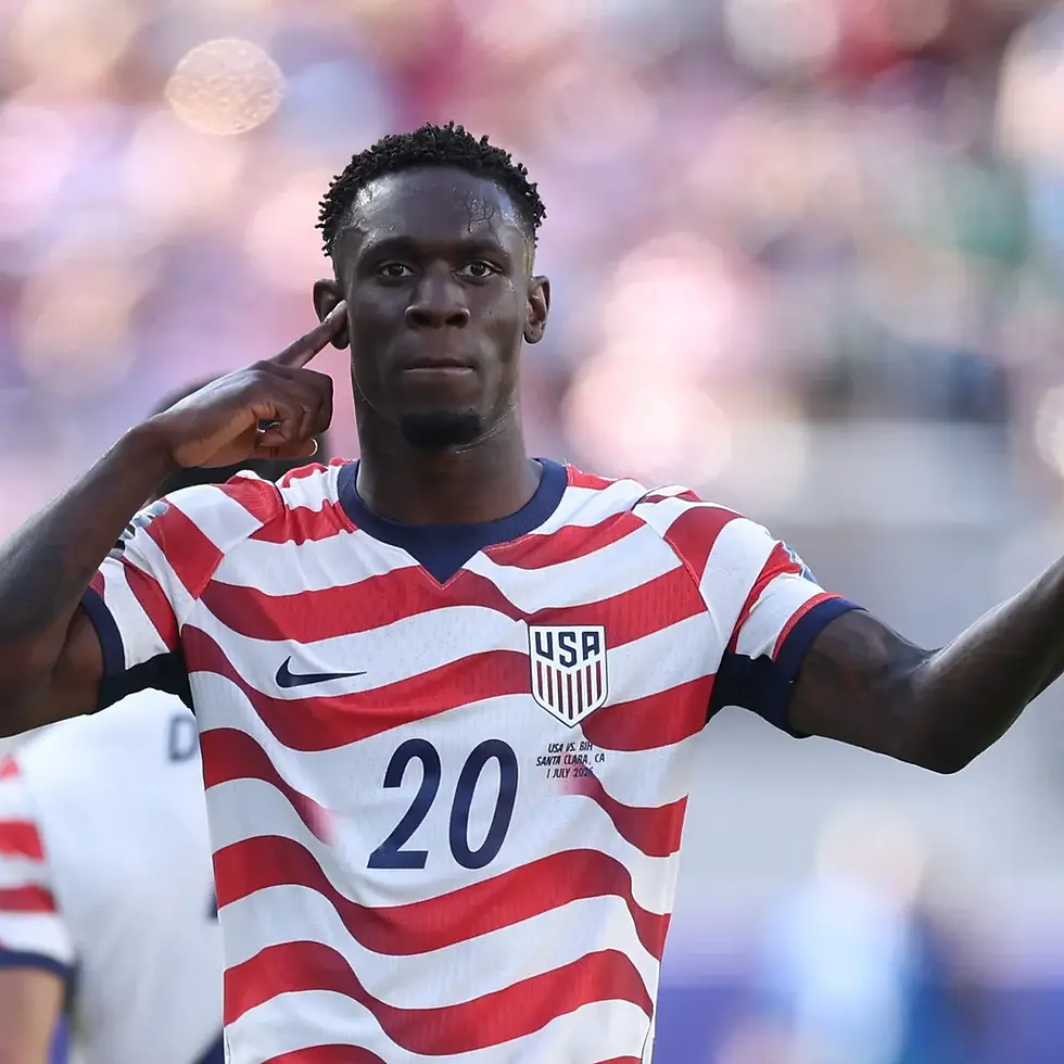 Balogun poderia ter escolhido jogar pela Inglaterra ou Nigéria mas preferiu vestir a camisa dos EUA