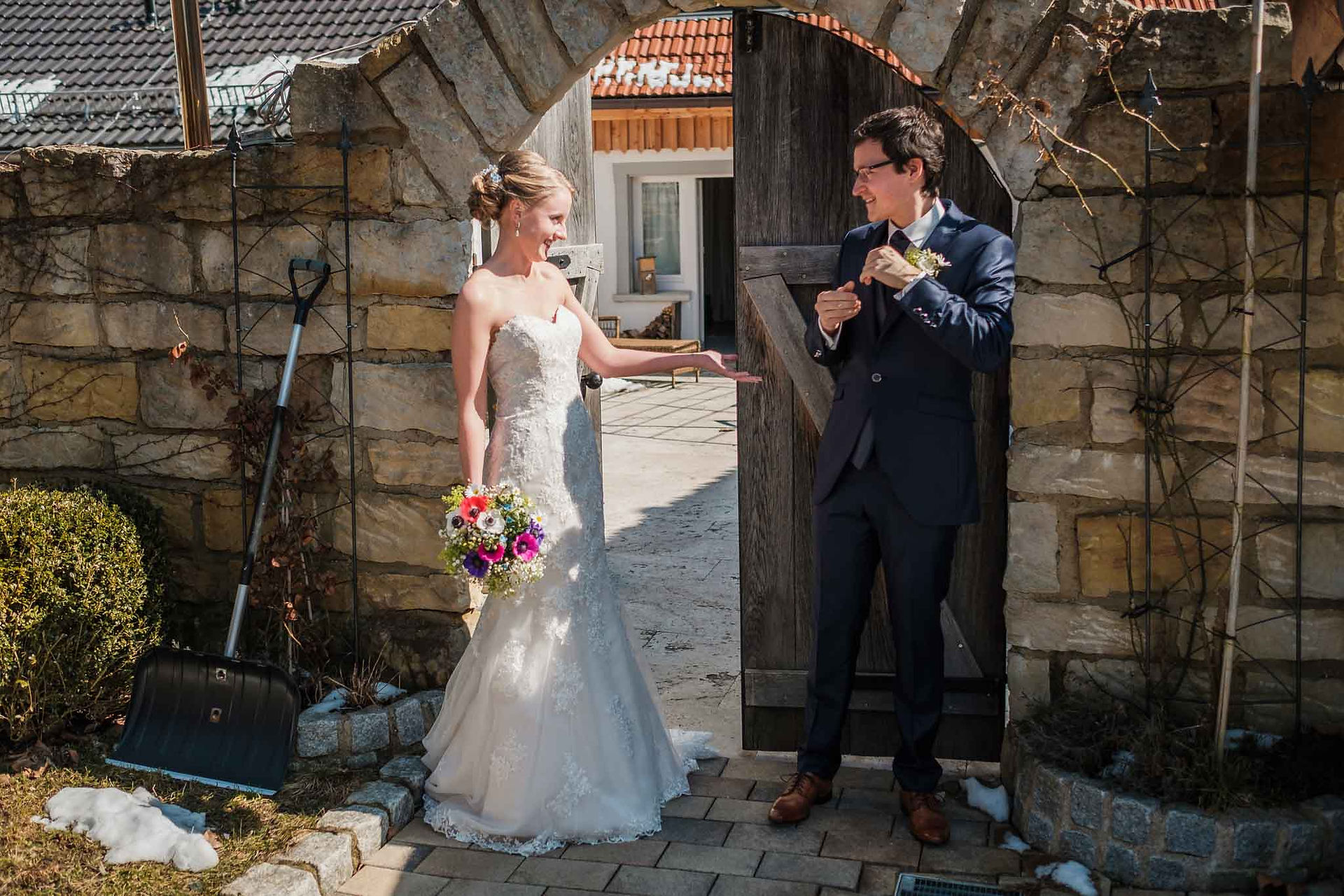 Als Hochzeitsfotograf in der Scheunenwirtin in Bartholomä