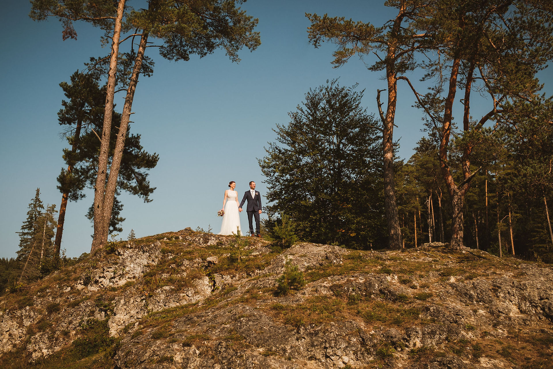 Brautpaarshooting im Wental bei Bartholomä
