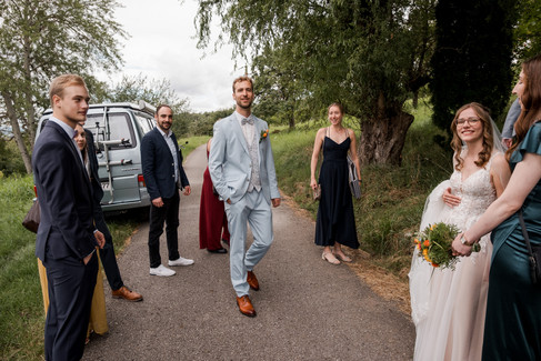 Brautpaarshooting in den Weinbergen beim Wengerthäusle Remshalden