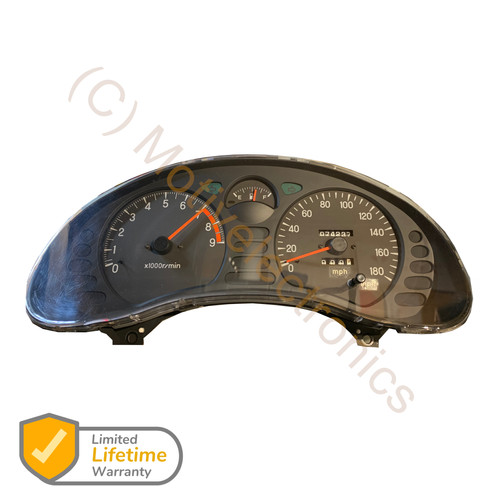 最後の1枚■三菱GTO/メーターパネル/カーボン調/3000GT Mitsub Mitsubishi GTO / 3000GT instrument cluster repair service