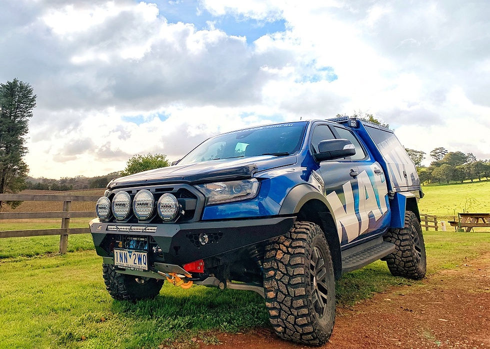 Thumbnail: Offroad Animal Predator Bull Bar Ford Ranger Raptor - 2018 - On