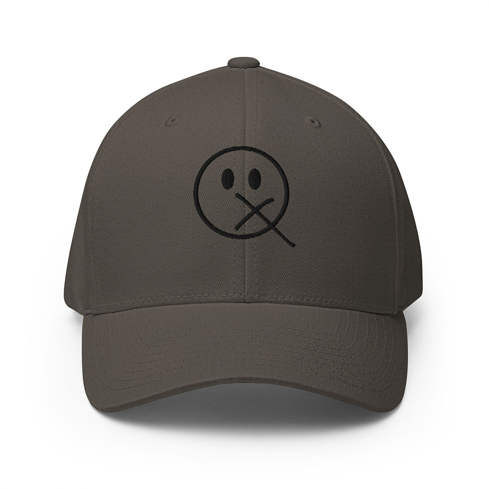 Thumbnail: Quiet Flexfit Cap black Q logo 