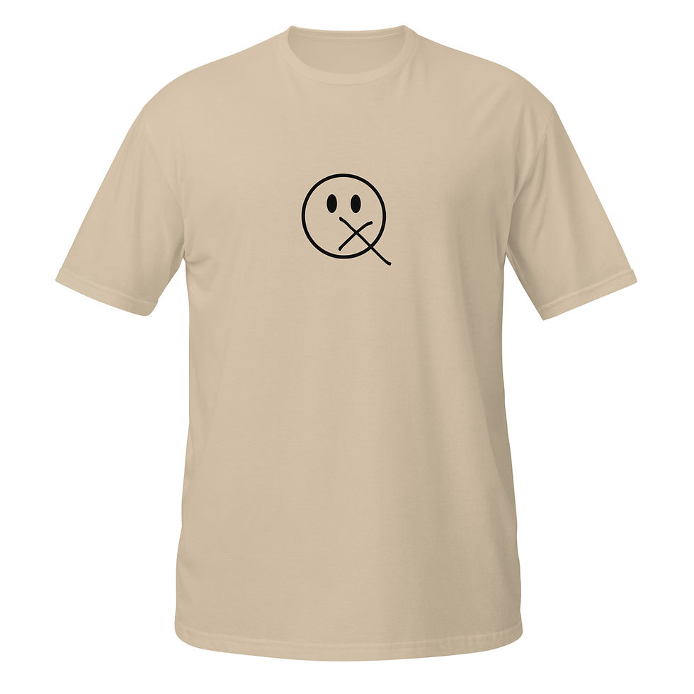 Thumbnail: Quiet Q black logo Unisex T-Shirt