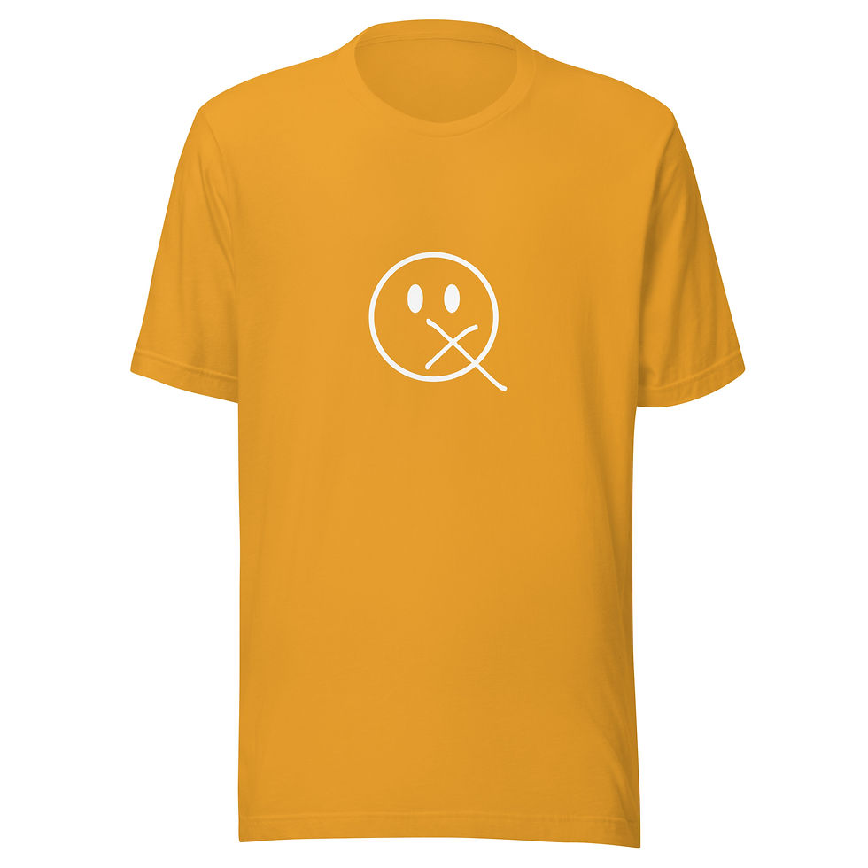 Thumbnail: Quiet T-shirt white Q logo 