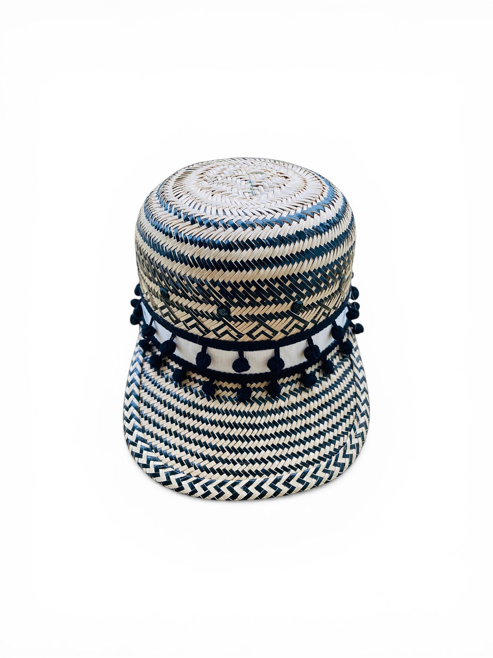 Miniatura: Cappellino Kelly in bianco e nero