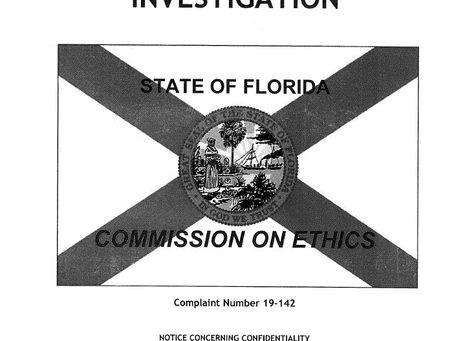 Florida Commission on Ethics Investigation of Wakulla County Administrator - Public Records