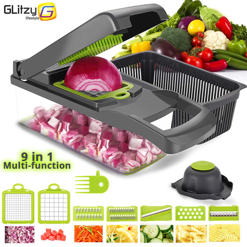 Vegetable Chopper Multifunctional Grater Cutter Kitchen Accessories Manual Fruit