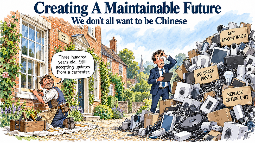Creating A Maintainable Future: We Don't All Want to Be Chinese