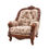 Thumbnail: Flower  and Mahogany Sofa Set