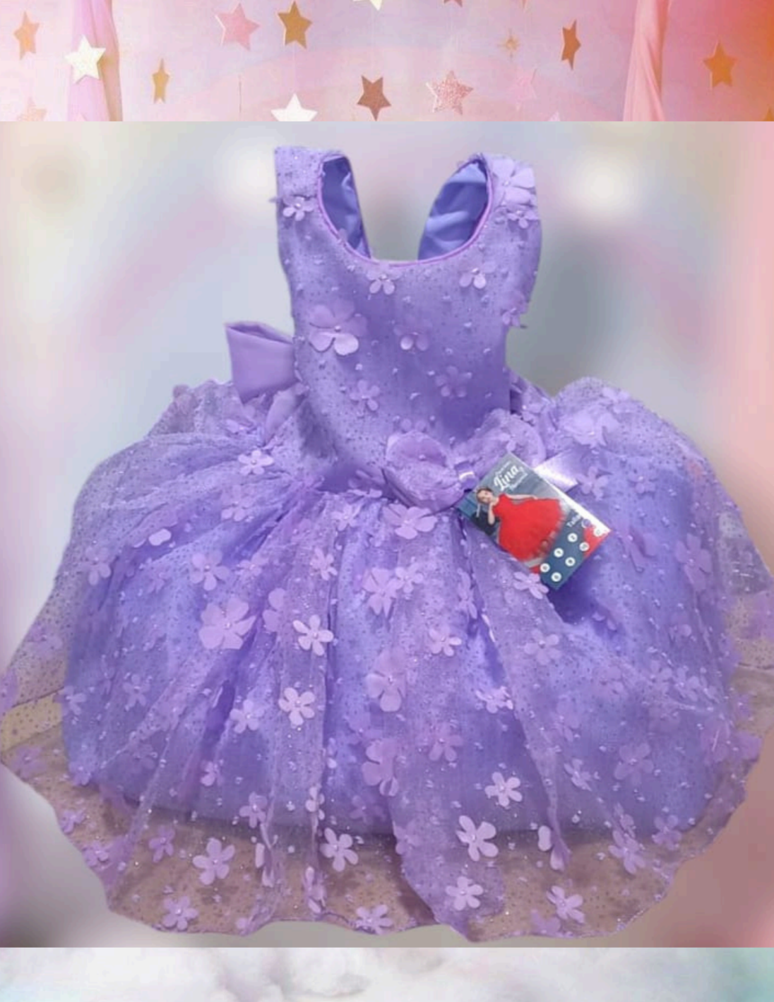 Vestido Infantil Flores