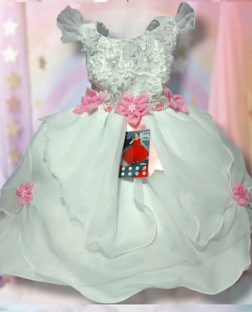 Vestido Infantil Combinado
